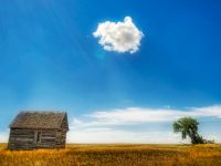 Last cloud in the sky